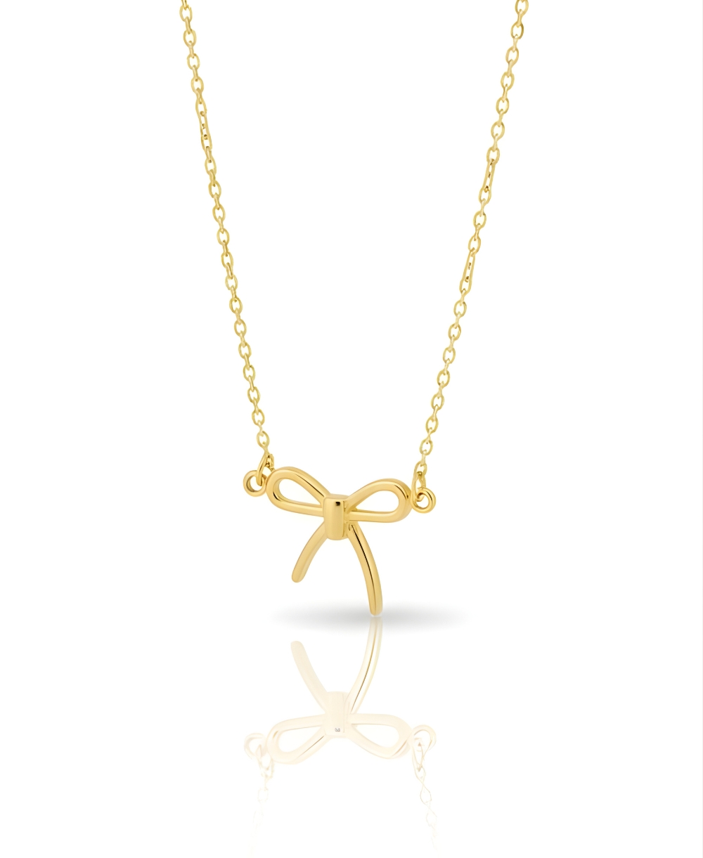 Silk Bow Pendant